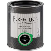 Perfection Houtlak Lak - Mat - Zwart - 750ml