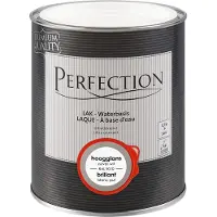 Perfection Lak Ultradekkend Hoogglans Zuiver Wit Ral 9010 750ml