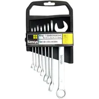 Sencys Ringsteeksleutelset Chroom – 8 Stuks