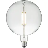 Home Sweet Home Ledfilamentlamp Globe Carbon C - D18cm - Dimbaar - Blanc Chaud - E27 - 4w