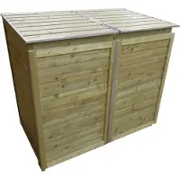 Lutra Lutrabox Afvalcontainerkast 2 Containers 65x108,5x125cm