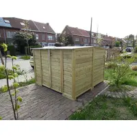 Lutra Lutrabox Tuinkast Fietsberging Normaal 175x215x130cm