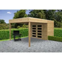 Solid Superia Tuinhuis Potenza 298,8x198,8cm + 287cm