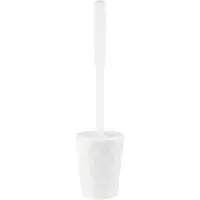 Spirella Wc-borstel Met Houder Pool - Kunststof - Wit