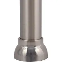 Spirella Douchestang Kreta 125-220cm Zilver Geborsteld