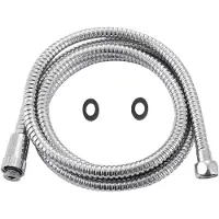 AquaVive Doucheslang - Anti-torsie - Universeel - Chroom - 80cm