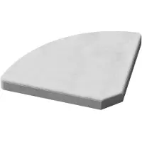 Central Park Parasolvoet Bisc Cinza - 16kg - Cement - Stapelbaar