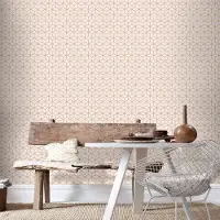 Praxis Vliesbehang Zero 9718 Roze