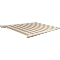 Domasol Knikarmscherm F20 - Crème - Doek D513 - Elektrisch - Uv-bestendig - Met Afstandsbediening - 450x300cm