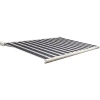 Domasol Knikarmscherm F20 Motor Schakelaar Ral9001 Doek D414 550x250cm