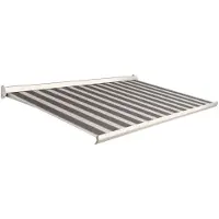 Domasol Knikarmscherm F10 - Crème - Doek D402 - Handmatig - Uv-bestendig - 550x250cm
