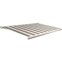 Domasol Knikarmscherm F20 - Crème - Doek D515 - Elektrisch - Compacte Cassette - 450x250cm