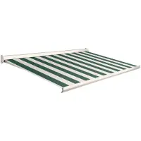 Domasol Knikarmscherm F10 - Crème - Doek D517 - Handmatig - Uv-bestendig - 550x250cm