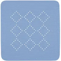 Spirella Antislip Badmat Alaska - Licht Blauw - 55x55cm