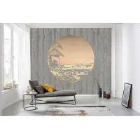 Overig Fotobehang Land Of Gold - Geel - 2,80m X 300cm