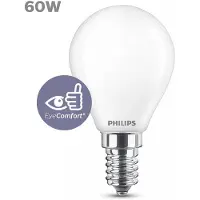 Philips 6x LED lamp E14 | Kogel P45 | Mat | 4000K | 6.5W (60W)