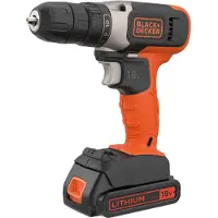 Black & Decker Accuboormachine Bcd001c2-qw - 18v - (2x 1,5ah)