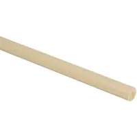 Overig Gordijnroede Beuken 120cm - Diam. 20mm - Bruin