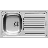 Overig Nord Inox Spoelbak Aurore 1 Kom + 1 Afdruipplaat Roestvrij Staal