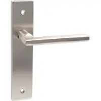 Avenue Deurkruk Op Schild Sven - Rvs - Blind - Schild 235x38 Mm