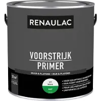 RENAULAC Primer - Muur En Plafond - Mat Wit - 2,5l