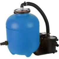 Blue Bay Filterpomp met filterbolletjes | | 10 m³/u