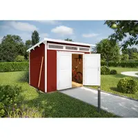 Weka Tuinhuis 264 - Rood - 235x209cm