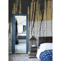 Overig Fotobehang Vanilla Lime 14109 - Grijs - Goud - Zwart - 2,70m X 450cm