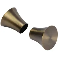 DecoMode Eindknop Saxo Eik 28mm 2 Stuks