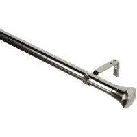 Overig Stockholm Uitschuifbare Gordijnroede Zwart 170-300 Cm X 25-28mm