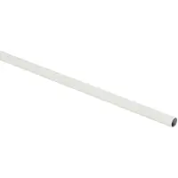 DecoMode Uitschuifbare Gordijnroede Off-white 20mm 160 Cm