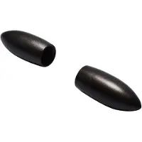 DecoMode Eindknop Gordijnroede Obus Antraciet 28mm 2st