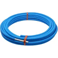 Sanivesk Meerlagenbuis Rol + Mantel Blauw 16mm 50m