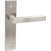Avenue Deurkruk Op Schild Cubic - Rvs - Blind - Schild 210x46 Mm