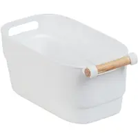 Wenko Badkameropberger - Organizer - Met Handvat - Wit - 19,5x28,5x37,5cm
