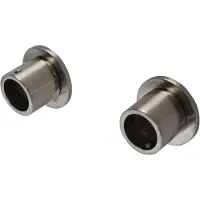 DecoMode - Gordijnsteun Idd - Metaal - Geborsteld Nikkel - Dia. 20mm - 2 Stuks