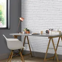 Overig Vliesbehang Good Vibes Gv24256 - Lichtgrijs - Wit - 10,05m X 53cm