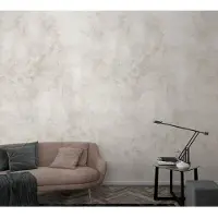 Overig Fotobehang Smart Art Betonstructuur - Lichtgrijs - Offwhite - Zandkleur - 2,70 M X 159 Cm
