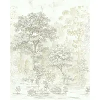 Komar Fotobehang Noble Trees - Groen - 2,50m X 200cm