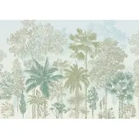 Overig Fotobehang Milla De Palma - Groen - 2,50m X 350cm