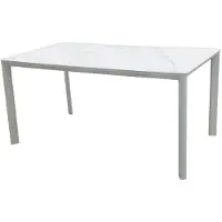 Central Park Tuintafel Ciotat Aluminium/glas 160x90cm