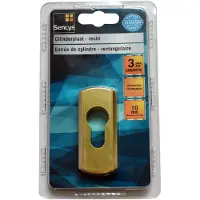 Sencys Cilinderplaat Rechthoekig Aluminium Champagne 10mm