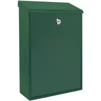 Sencys Wandbrievenbus 70 - Staal - Groen - 25x40x10cm