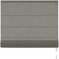 Decosol 2116 Vouwgordijn Lichtdoorlatend Natural Zwart 140x180cm