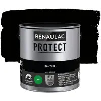 RENAULAC Houtlak Protect - Mat - Gitzwart Ral 9005 - 2,5l