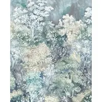 Overig Fotobehang Betoverd Woud - Groen - 2,50m X 200cm