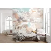 Overig Fotobehang Mellow Clouds - Meerkleurig - 2,50m X 350cm