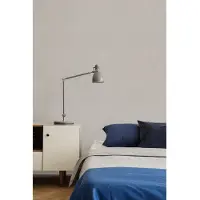 Praxis Vliesbehang Vintage 25792 - Wit Met Een Zweem Grijs - Metallic Glans - 10,05m X 53cm