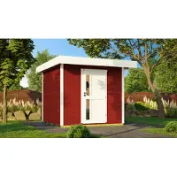 Weka Tuinhuis 172 - Rood - 235x241cm