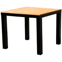 Central Park Tuintafel Limoux Aluminium Teakhout 89x89cm